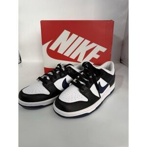 Nike Dunk Low GS Size 4Y, Womens 5.5 Black Midnight Navy  HJ9202 001